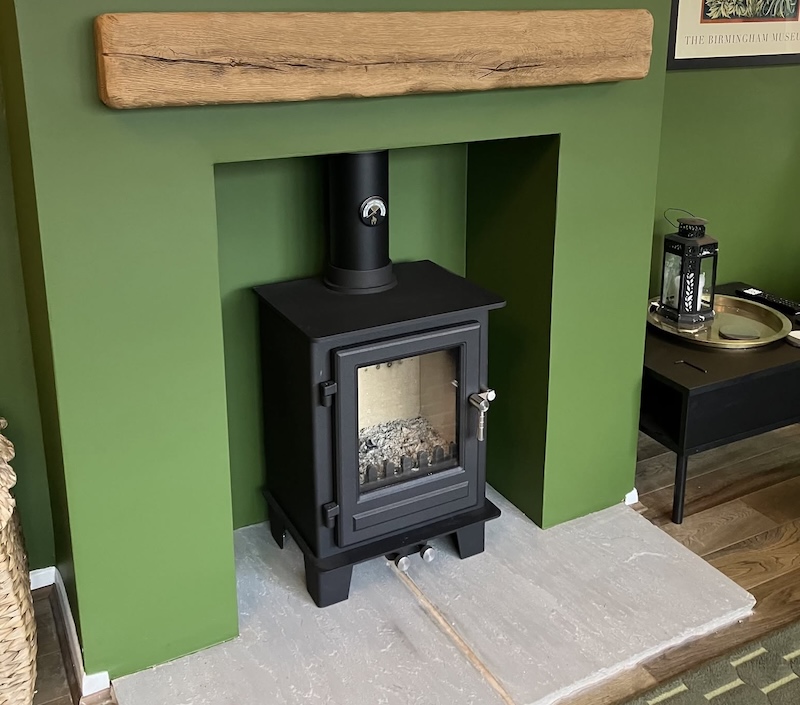 Stove opening